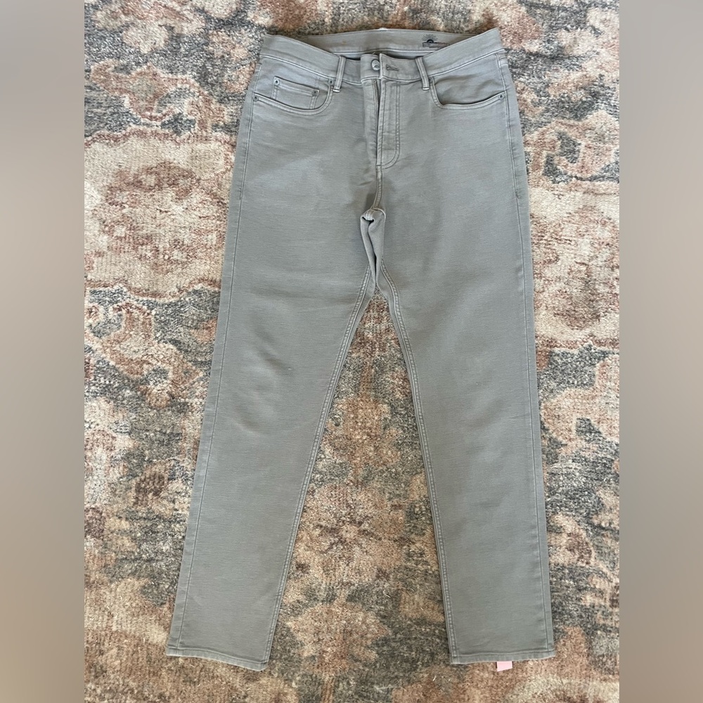 Faherty Men's Slim Gray Jeans